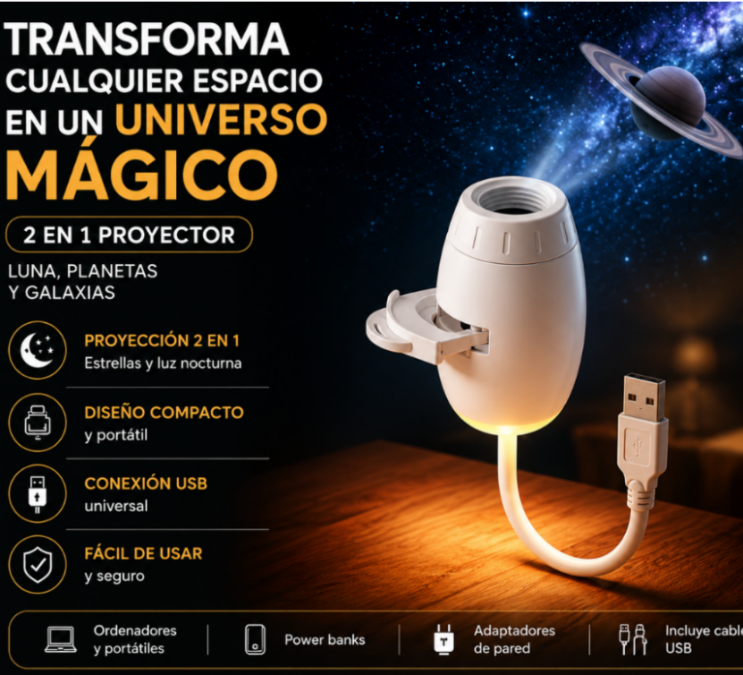 Cielo Mágico  Proyector de Estrellas